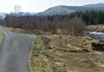 Orchy pools car parking